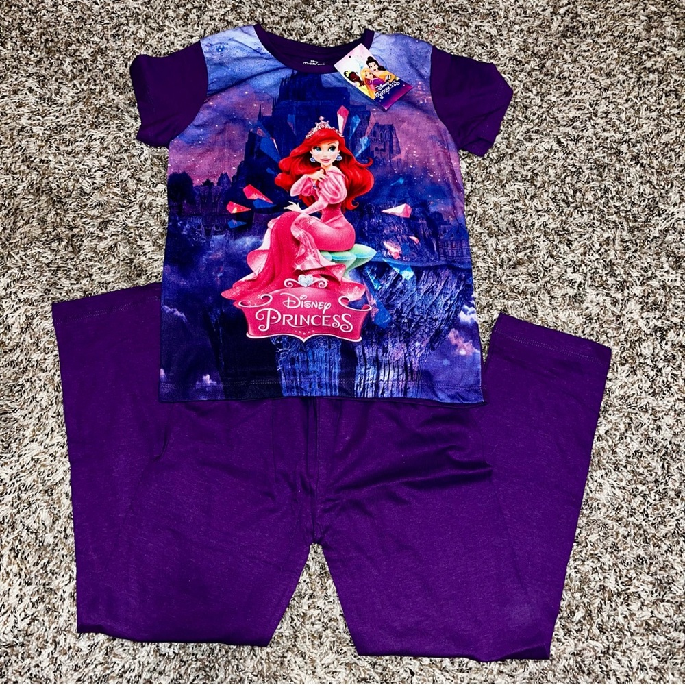 Disney Princess Purple Kids Pajamas